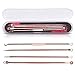 Produktbild Lorenlli 4 teile/satz Professionelle Tragbare Verschiedene Stil Dual Heads Nadel Mitesser Entferner Pickel Akne Salon Beauty Kit Set