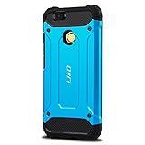 Huawei Nova Hülle, J&D [ArmorBox] [Doppelschicht] [Heavy-Duty-Schutz] Hybrid Stoßfest Schutzhülle für Huawei Nova - Blau - 