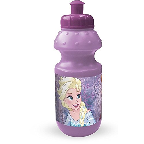 BORRACCIA FROZEN ELSA ANNA SPORT PLASTICA CON BECCUCCIO VIOLA ML. 350 - 48957