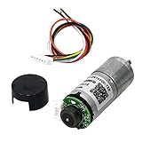 Farbe silber FLAMEER Hoher Drehmoment Gleichstrommotor Getriebemotor Elektromotor Adapter für DIY 12V RC Roboter - Hohe Präzision