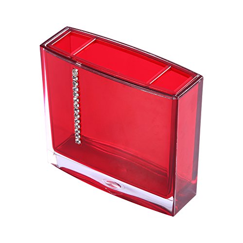 Yosoo Badezimmer Set 5 Pro Satz Minimalistische Haushaltsartikel & Super Super (rot) - 5