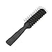 TOOGOO(R)Anti-static Hair Comb Half Round Hair Styling Brushes Black