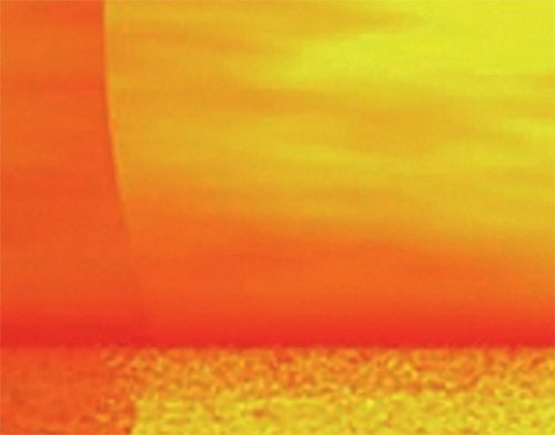 Fototapete Tür Papier No.15 ‚RED SUNSET‘ 100x210cm Foto Tapeten Sonne , Größe:210cm x 100cm - 3