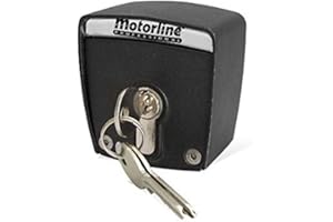 AUTOMATISMOS Y DOMOTICA Selector de llave exterior de superficie de 2 contactos Motorline SCMV START para accionamiento de motores de puertas de garaje, persianas comerciales, automatismos, control de accesos