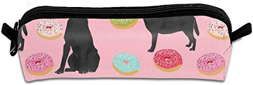 Black Lab Donuts Toiletry Bag Multifunction Cosmetic Bag Portable Makeup Bags