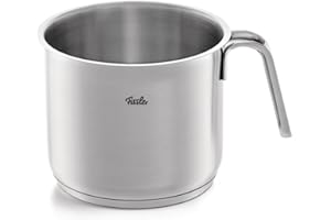 Fissler Sveto Pentolino da latte in acciaio inox 1.5 L, 14 cm, piccola pentola senza rivestimento, adatta alla cottura su fornelli a gas e a induzione