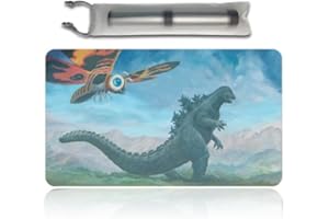 FOUR LEAVES MTG Playmat Size 60 x 35 cm Free Storage Bags Non-Slip Backing Printing, MTG Alfombrilla de juego ideal para entusiastas del juego de cartas TCG Playmat Mouse Pad (Plains)