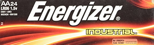 Energizer AA Alkaline Industrial Value Pack Batteries 24 pk