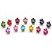 PIXNOR 10pcs Mini Hair Claw Flower Hair Clip - Random Color