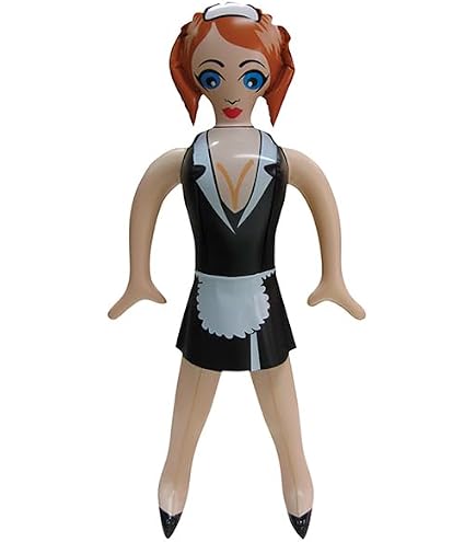 Zeetaq Poupée Gonflable Femme – Accessoire Fête EVJF Enterrement De Vie De Jeune Fille – 150 Cm Fun Et Festif
