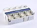 Hosley 12 Piece Unscented Glass Candles, White RS.550.00