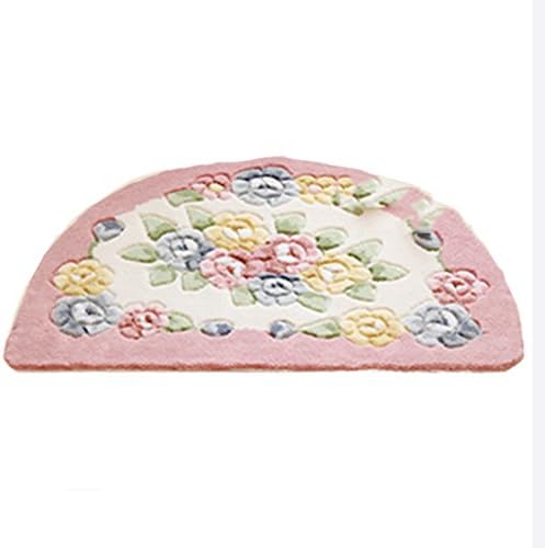 Door mats Modern Door Half Circle Mat 40 * 67CM Non-slip Door Mat ( Color : #1 )