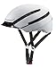 Produktbild Cratoni Fahrradhelm 'C-Loom' (City), Größe S/M (53-58cm), gummiert, weiß/schwarz (1 Stück)