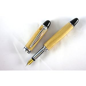 Unikat: von Hand gedrechselter Füller, Modell 