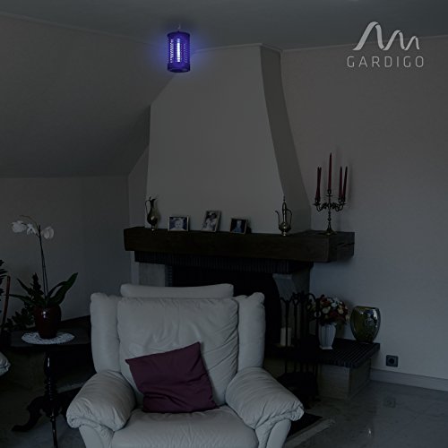 Gardigo Insektenvernichter mit UV-Licht, Insektenschutz für 25 m², Mückenschutz tötet Mücken und Insekten - 4