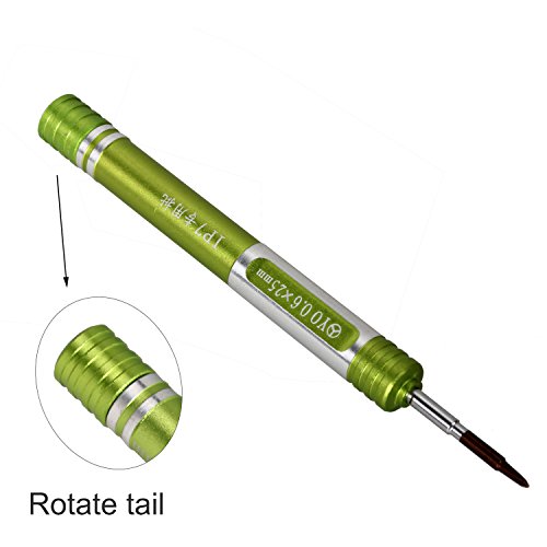 Timorn 0.6mm Y Tri-Punkt Triwing und Middle Plate 2.5 Pinhead Phillips Anti-Rutsch Präzisions Schraubendreher Disassembling Tool für iPhone 7 und Apple Watch (Grün) - 3