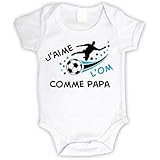 Olympique De Marseille Set Body Bavoir Om Bebe Collection Officielle Taille Garcon Amazon Fr Sports Et Loisirs