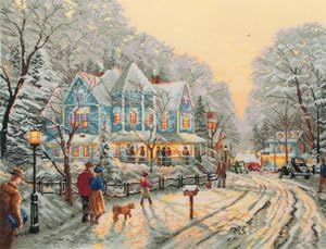 Maia Cross stitch kit - Thomas Kinkade
