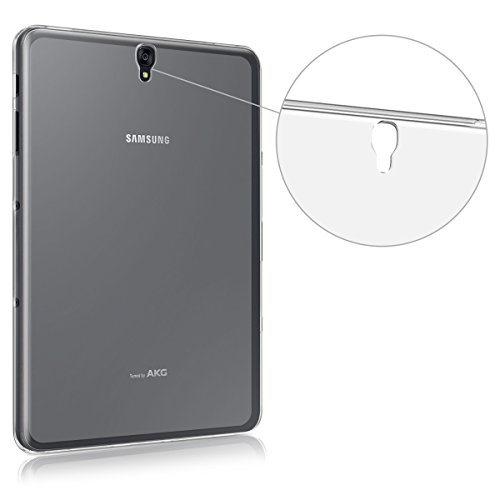 kwmobile Hülle für Samsung Galaxy Tab S3 9.7 T820 / T825 – Case Handy Schutzhülle TPU Silikon für Tablet – Backcover Cover klar Transparent - 8