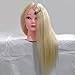 Neverland Beauty 24" 50% Real Hair Hairdressing Equipment Training Head With Free Clamp For College and Professional Use Blonde #613