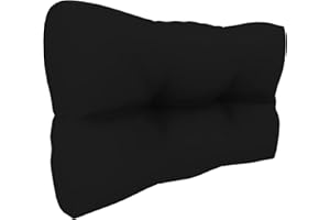 POKAR Palettenkissen Wasserdicht Palettenauflagen Palettenauflage Palettenmöbel Palettensofa, Seitenkissen 60x40, Anthrazit