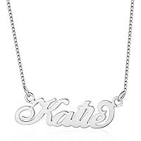 Individuelle Namenskette mit Wunschnamen 925 Sterling Silber