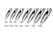 Body Ear Navel Nipple Eyebrow Piercing Needles Sealed and Sterilized 12G 14G 16G 18G Gauge (Pack of 10) (16G)