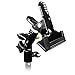 Produktbild Julius Studio Klemme Clip Halter Light Ständer Halterung mit Regenschirm Reflektor Halterung & 1/4, 3/20,3 cm weiblich Schraube Adapter Gewinde Messing Fotografie Studio, jsag237