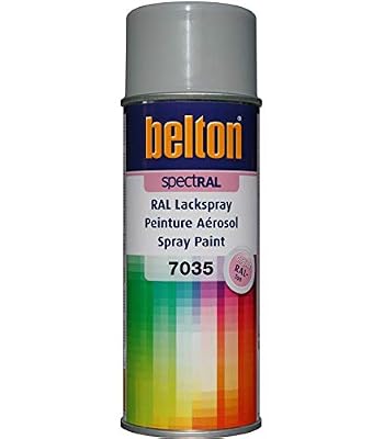 Auto K Herpe RAL 7035 GRIS CLAIR Mat (BELTON) (Bombe peinture 400 ml) - bombe aerosol reparation peinture carrosserie voiture teintes standrard et RAL (reference couleur constructeur 150 ou 400 ml)