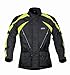 Produktbild GERMAS 548.05-XS Motorradjacke TWISTER, Schwarz/Fluogelb, Gr. XS