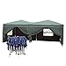 Produktbild Serface Pavillon 3x6 Wasserdicht Faltbar Stabil aus 270g/ m² Polyester mit PVC-Beschichtung, Pavillon Zelt Faltpavillon Festzelt Grün