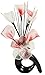 Produktbild Flourish 798611 QH1_P56 Kunstblumenstrauß in Vase Black/Red & White