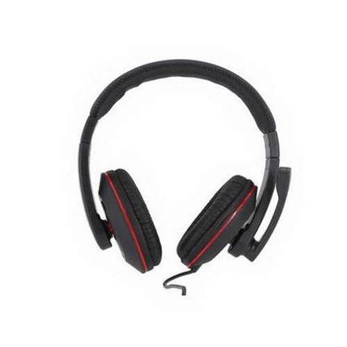Woxter i-Headphone 780 - Auriculares para PC (micrófono omnidireccional, esponjas ergonómicas) color negro