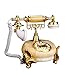 Produktbild YAMEIJAI Rotary Dial Telephone, Retro Old Fashioned Rotary Dial Home and Office Telephone, Dekorative Telefon Antique, Wunderbares Geschenk