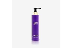 MUGLER Alien, Lozione Corpo Ambrata, Legnosa e Floreale, Fragranza Straordinaria, 200 ml