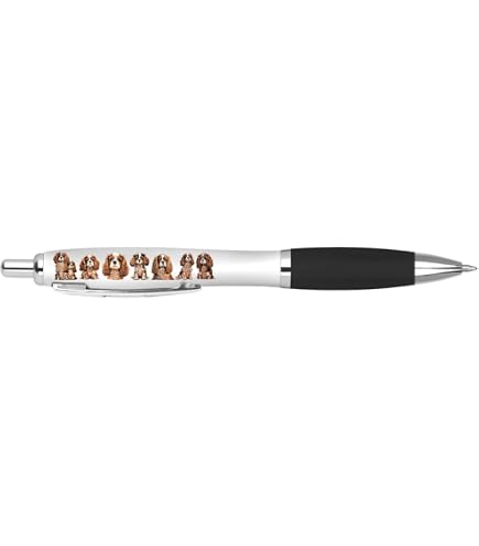Portachiavi WEVENI Con Cavalier King Charles Spaniel In Acrilico - Ciondolo Carino Per Borsa, Chiavi E Auto, Regalo Perfetto Per Donne E Amanti Dei Cani, Beige