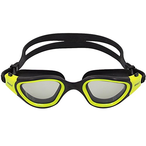 Whale, occhialini da nuoto, unisex, visuale ampia, anti appannamento, protezione UV, occhialini da nuoto con l