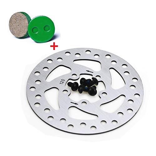 aibiku 120mm Brake Disk for Xiaomi Mijia M365 Pro Electric Scooter Replacement Part Accessory