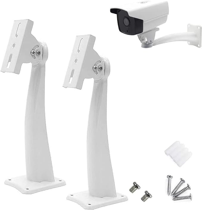 MAXXION Heavy Duty Metal Wall Mounting Bracket/Stand for Bullet Camera ,Length 25 Cm/9 Inch & Housing (Enclosure), Universal Indoor & Outdoor Usage.