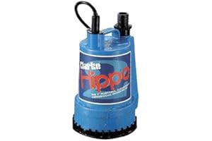 CLARKE HIPPO SUBMERSIBLE WATER PUMP 110V 85 LTRE/MIN by Clarke