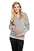 My Tummy Maternity Sweatshirt Jumper Blouse Naomi Silver Heather Grey M (Medium)
