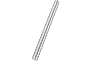 QUARKZMAN 100 mm långt runt stål 15 mm diameter, HSS stålstänger massivt metall stång rund metallstång för pyssel hus trädgår
