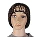 Soft Rayon Crochet Snood Hair Net Hairnet Black