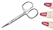 Starlite Manicure-Stainless Steel Nickel Plated Curved Cuticle Scissors MP708010