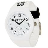 Superdry Herrenuhr Analog Quarz mit Silikonarmband – SYG164WW