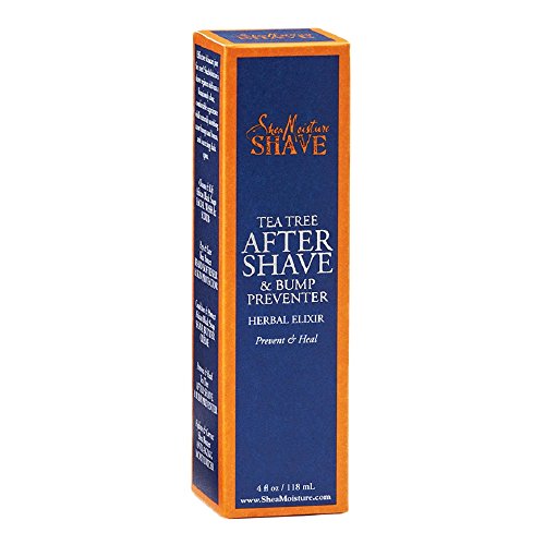 Shea Moisture Shave Tea Tree After Shave & Bump Preventer Herbal Elixir, 4 fl oz/118ml