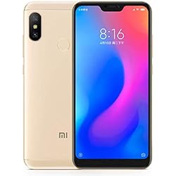 Xiaomi A2 Lite - Smartphone Dual Sim, 4G 64 GB, Gold, (EU Versión) [Versión importada]