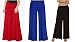 M.G.R.J Indian Ethnic Rayon Designer Plain Casual Wear Palazzo Pant For Women
