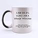 Produktbild I am 99.9% sure I am a Disney Princess Coffee Mugs Heat Sensitive Morph Mug Ceramic Material Color Change Morning Mug 11 Ounces