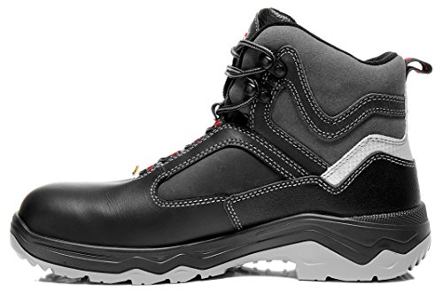 Elten 766231 LEX ESD S3 Herren und Damen Arbeits & Sicherheitsschuhe, Sicherheitsstiefel S3, ESD, SRC, Schnürung, Stahlkappe, Metallfreier Durchtrittsschutz - 4